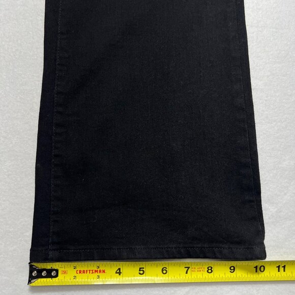 NWT Signature by Levi Strauss Women Mid-Rise Bootcut Stretch Black Jean Plus 24L - Picture 11 of 12